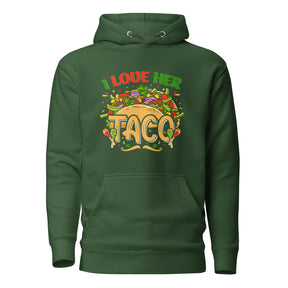 Love her Taco Unisex Hoodie