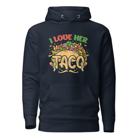 Love her Taco Unisex Hoodie