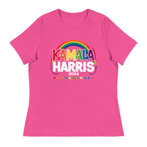 Kamala Rainbow Women's Relaxed T-Shirt