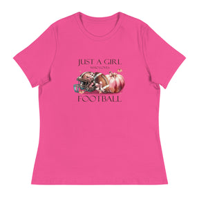 Ready fir football Women's Relaxed T-Shirt