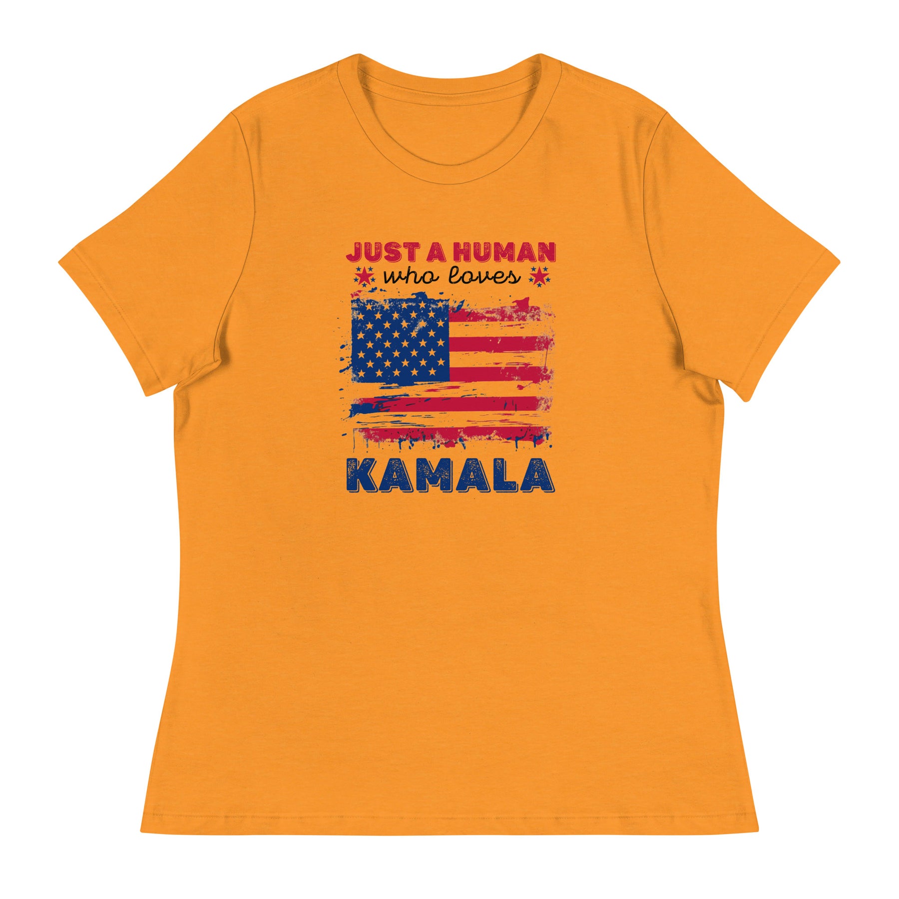 Kamala Just a Human Women's Relaxed T-Shirt