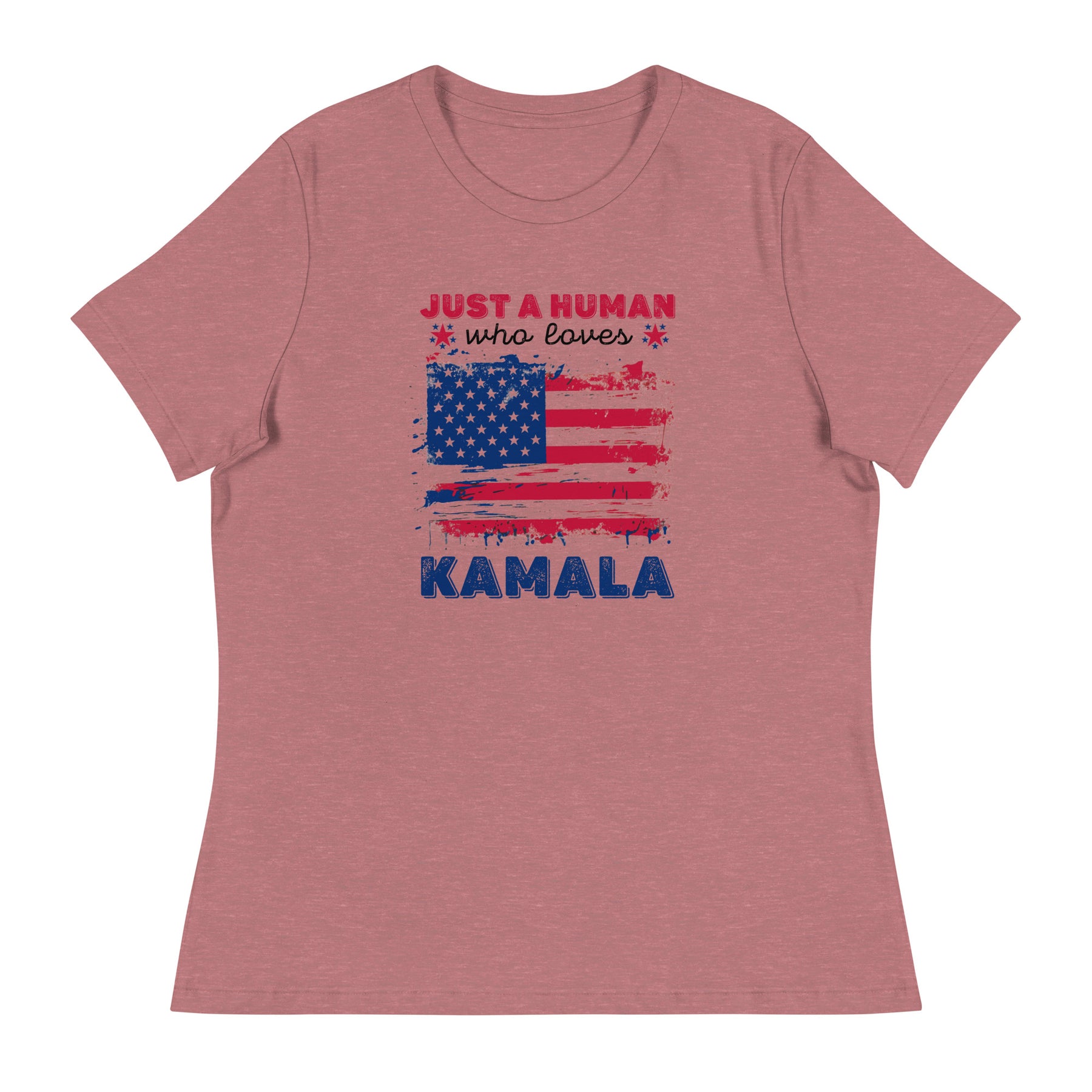 Kamala Just a Human Women's Relaxed T-Shirt