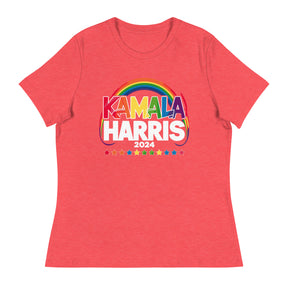 Kamala Rainbow Women's Relaxed T-Shirt