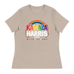 Kamala Rainbow Women's Relaxed T-Shirt