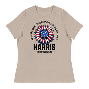 Kamala stars and strips Women's Relaxed T-Shirt