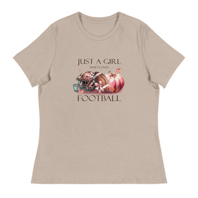 Ready fir football Women's Relaxed T-Shirt