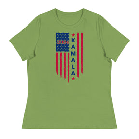 Kamala Flag Women's Relaxed T-Shirt