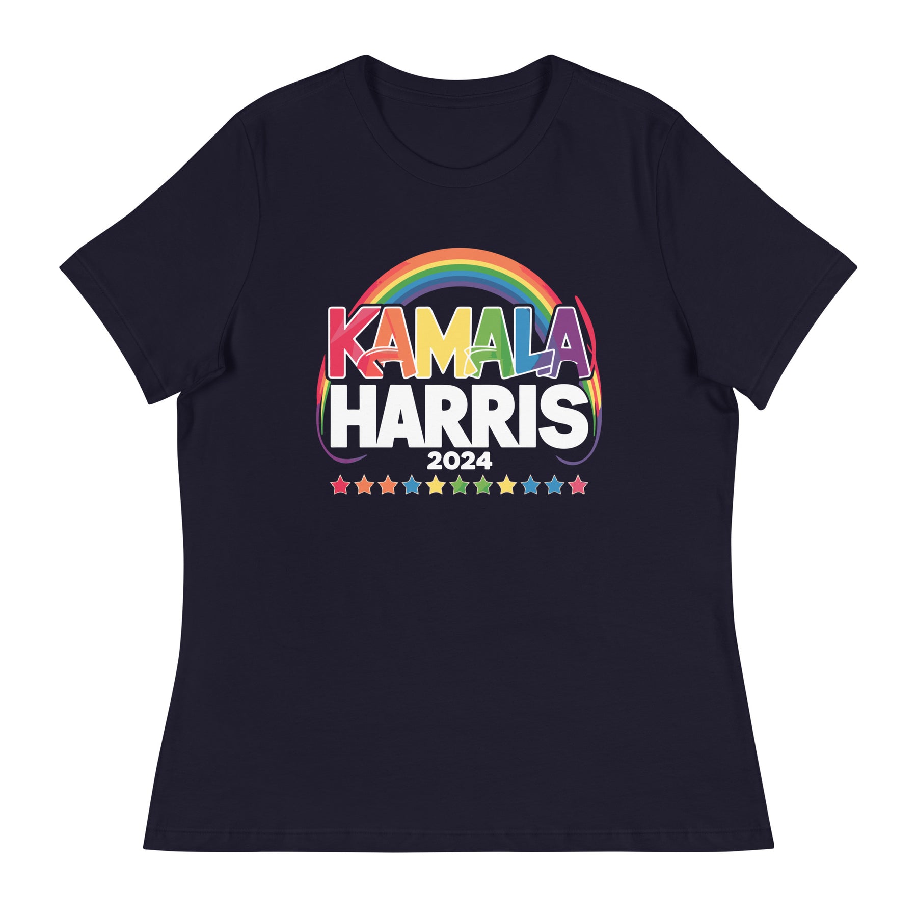 Kamala Rainbow Women's Relaxed T-Shirt