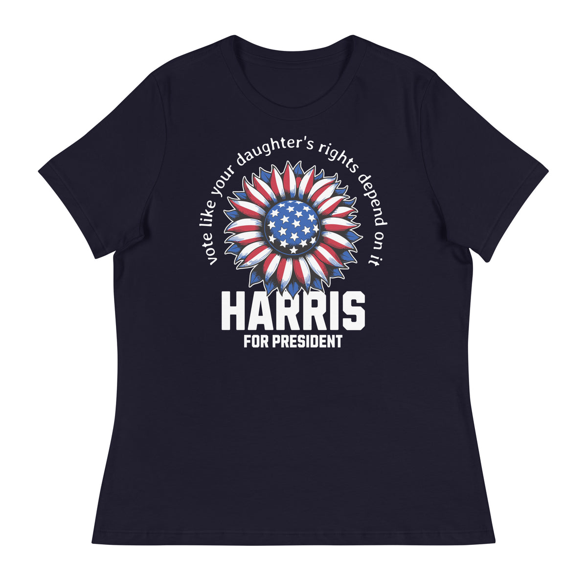 Kamala stars and strips 2 Women's Relaxed T-Shirt