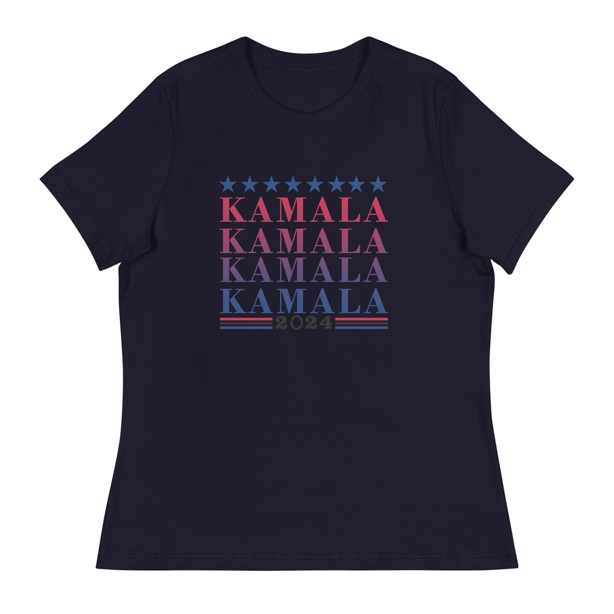 Kamala colors Women's Relaxed T-Shirt