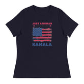 Kamala Just a Human Women's Relaxed T-Shirt