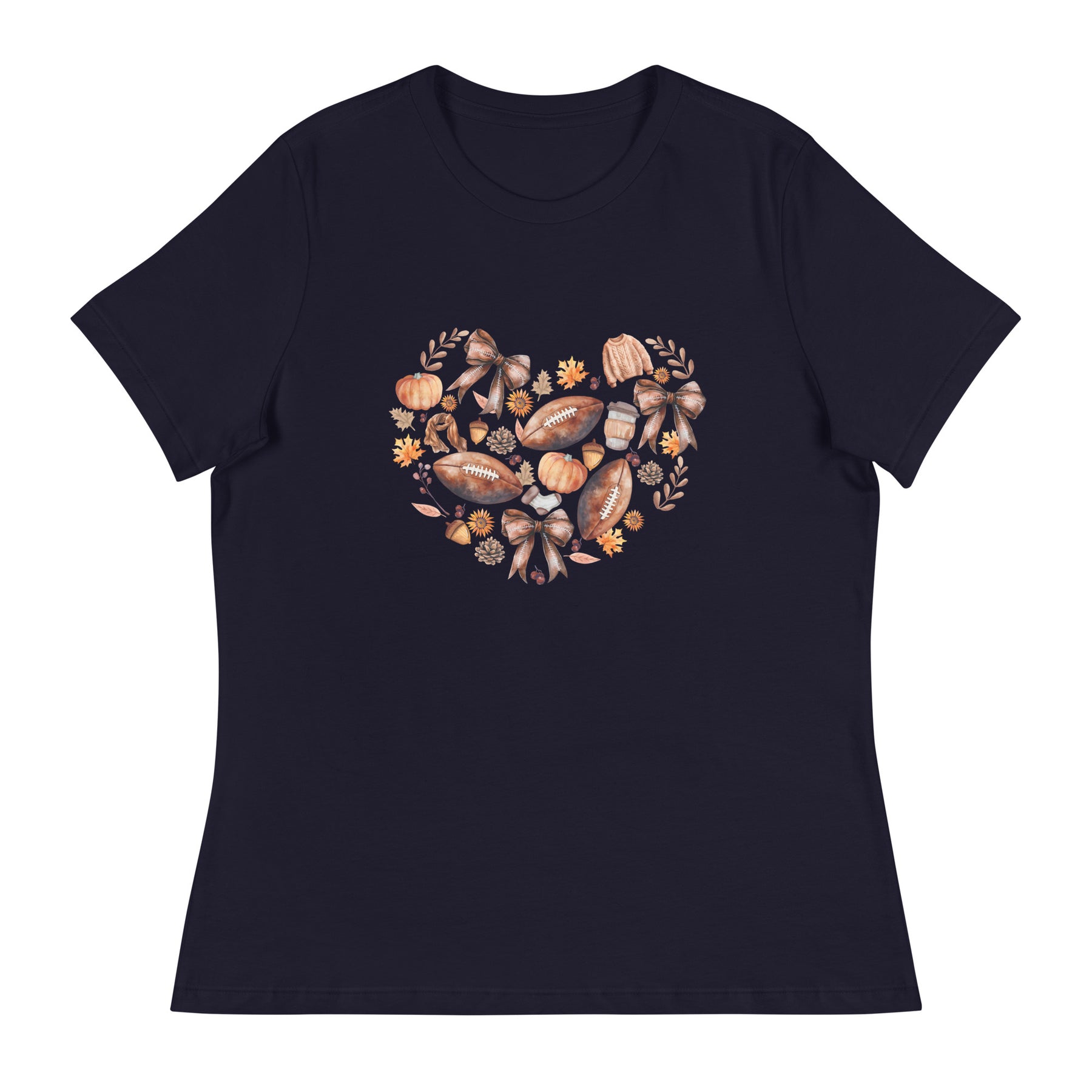 Fall Football Women's Relaxed T-Shirt