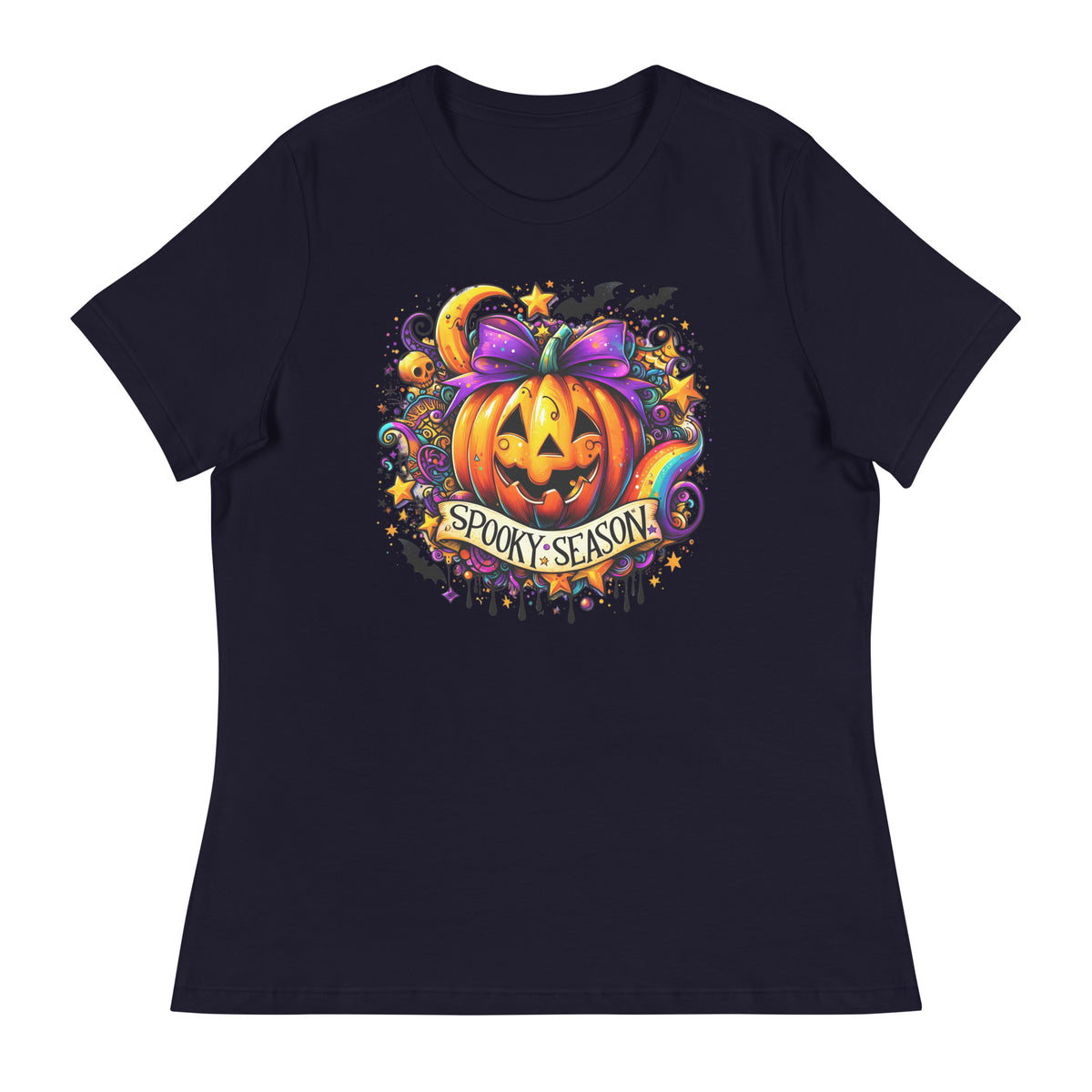 Spooky Pumpkin Women's Relaxed T-Shirt