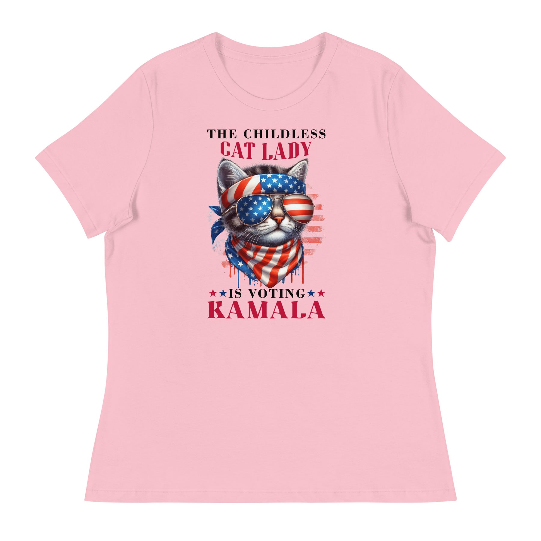 Kamala Cat Women's Relaxed T-Shirt