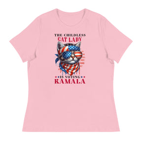 Kamala Cat Women's Relaxed T-Shirt