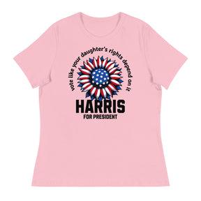 Kamala stars and strips Women's Relaxed T-Shirt