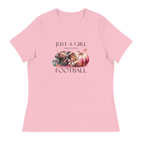 Ready fir football Women's Relaxed T-Shirt