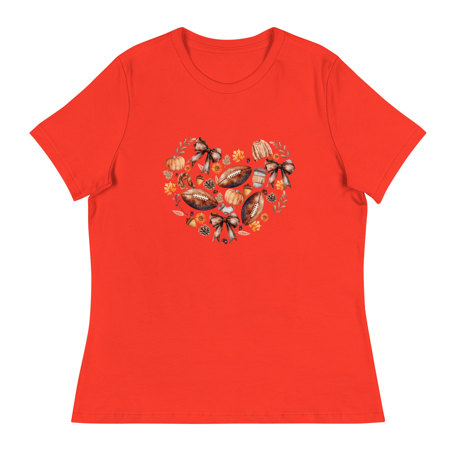 Fall Football Women's Relaxed T-Shirt