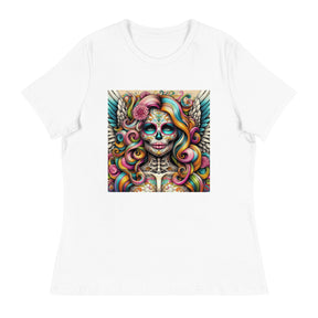 a women's t - shirt with an image of a woman's face