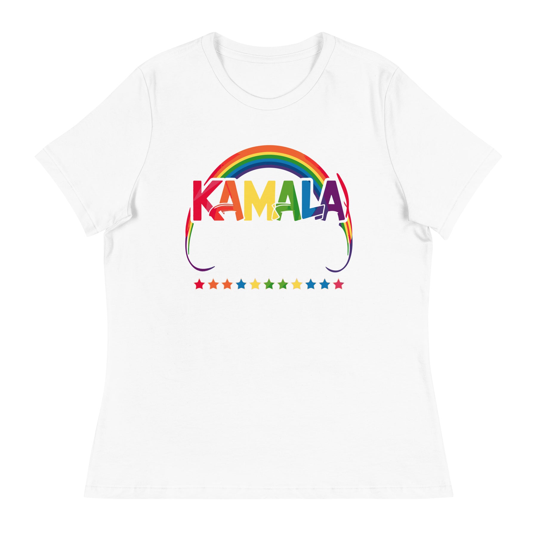 Kamala Rainbow Women's Relaxed T-Shirt