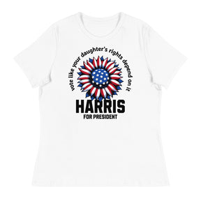 Kamala stars and strips Women's Relaxed T-Shirt