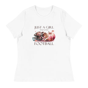 Ready fir football Women's Relaxed T-Shirt