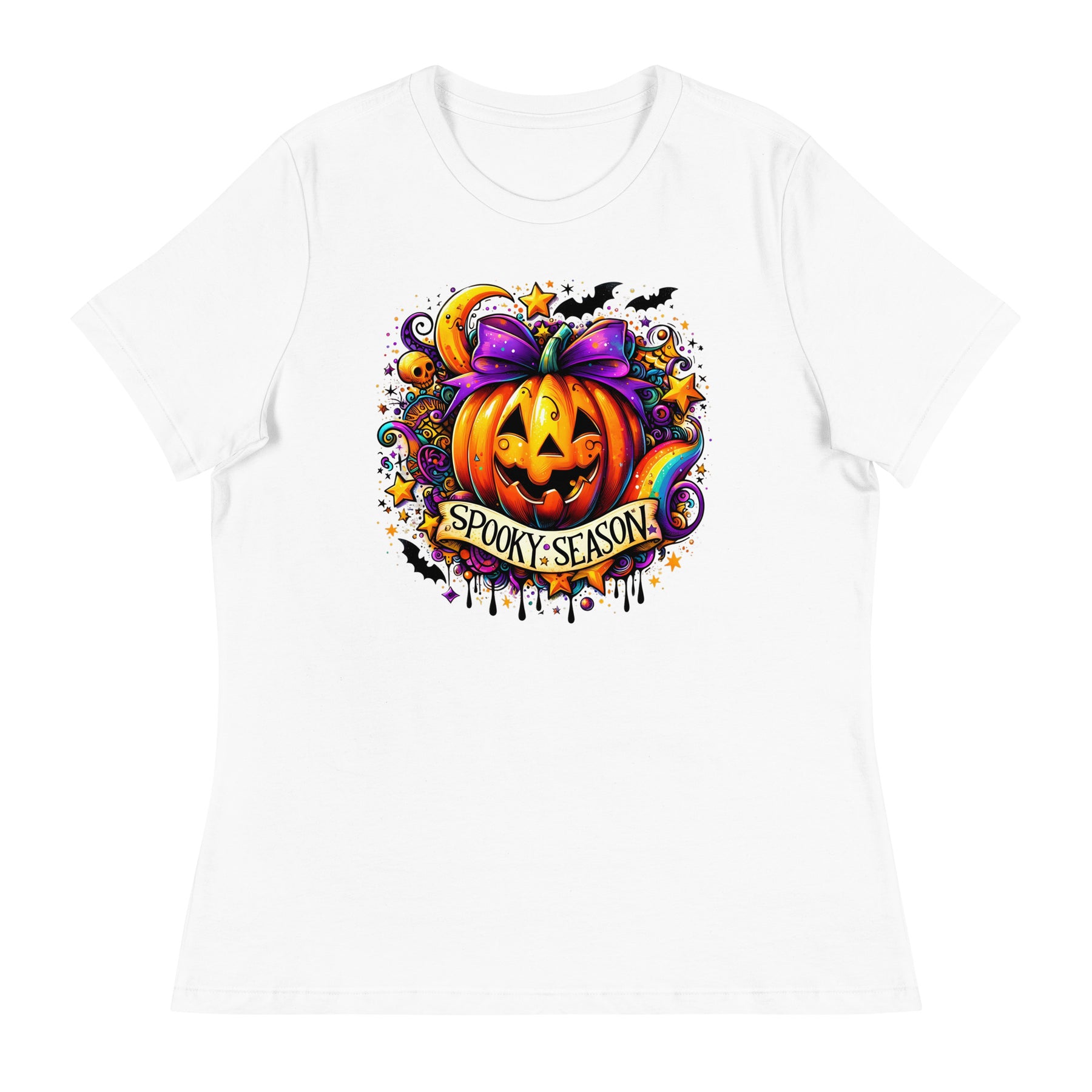 Spooky Pumpkin Women's Relaxed T-Shirt